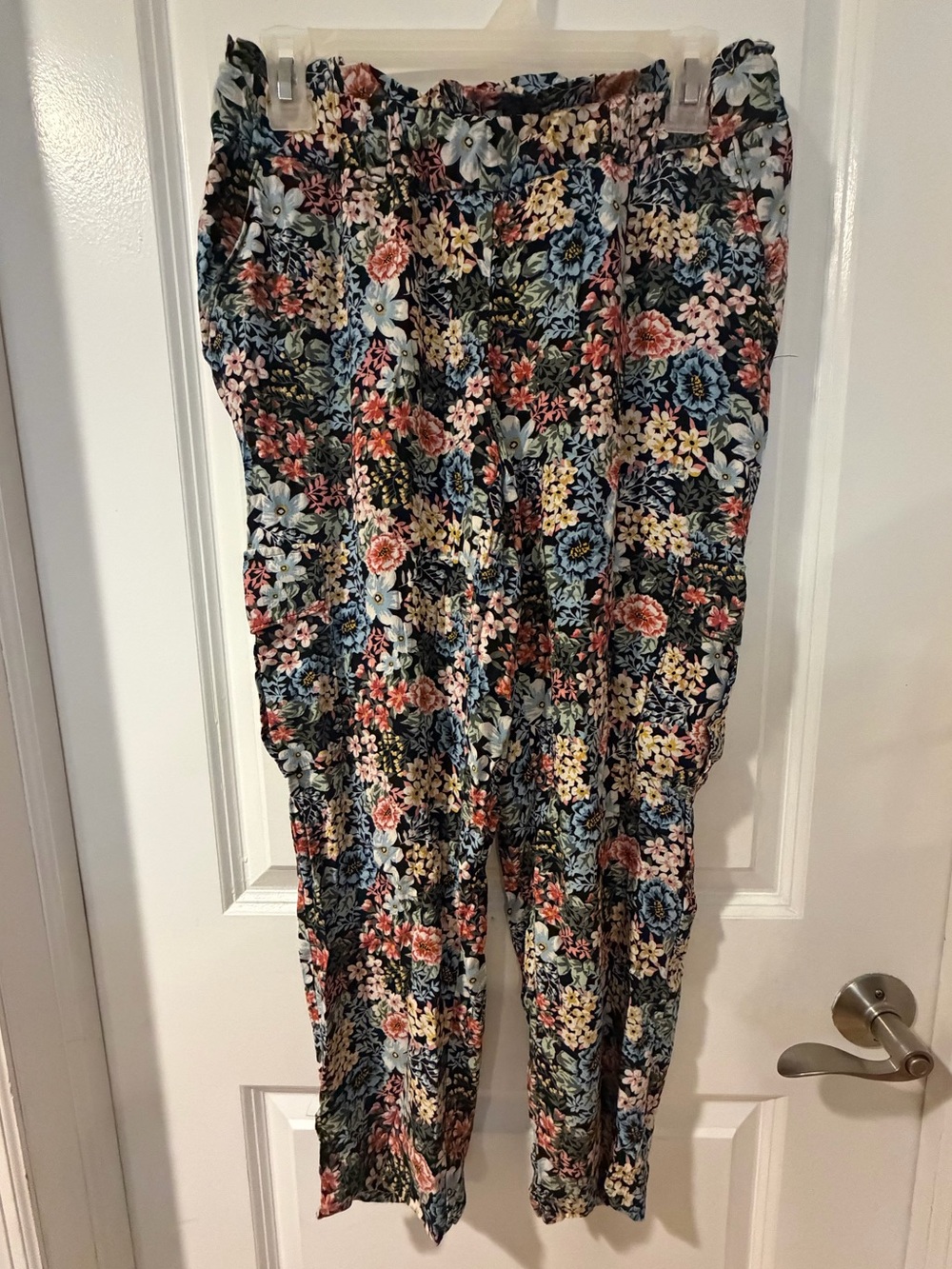 Loft Floral cropped pants - Multicolor